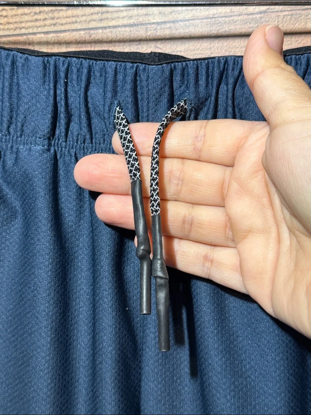 Three Nails Pro Tech 2.0 Lined Shorts Midnight Navy Men’s size Small* Drawstring - Picture 6 of 10